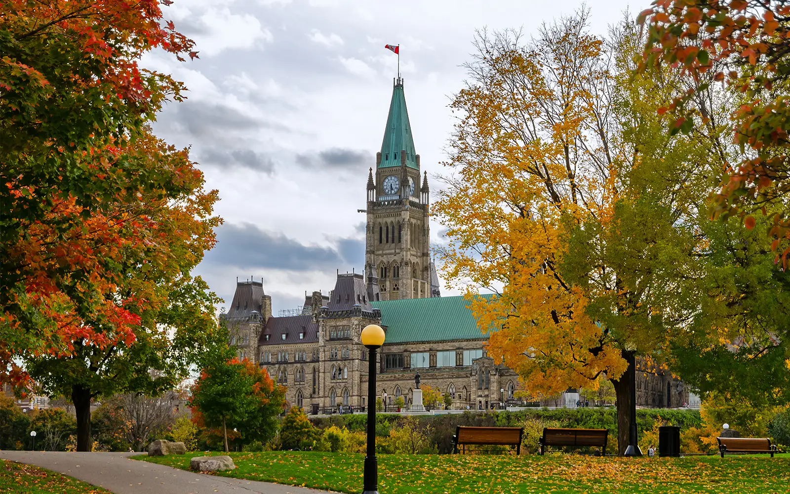 Canadian parliament building